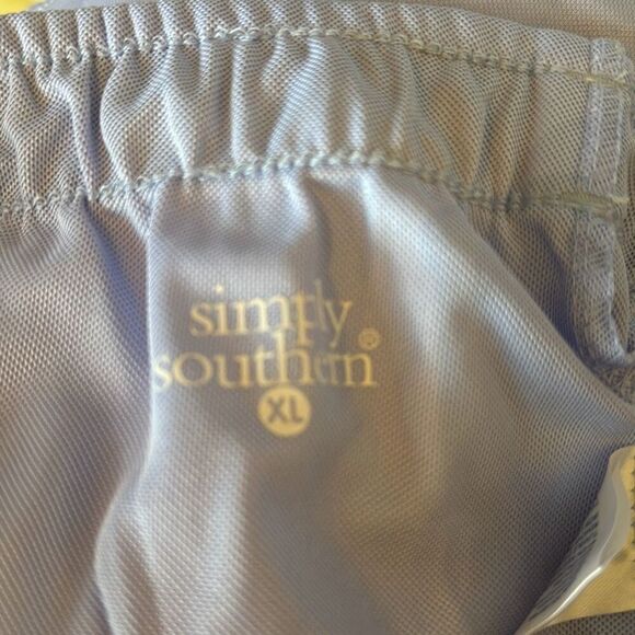 Simply Southern Blue Cheer Shorts size XL Polyester - Picture 5 of 7